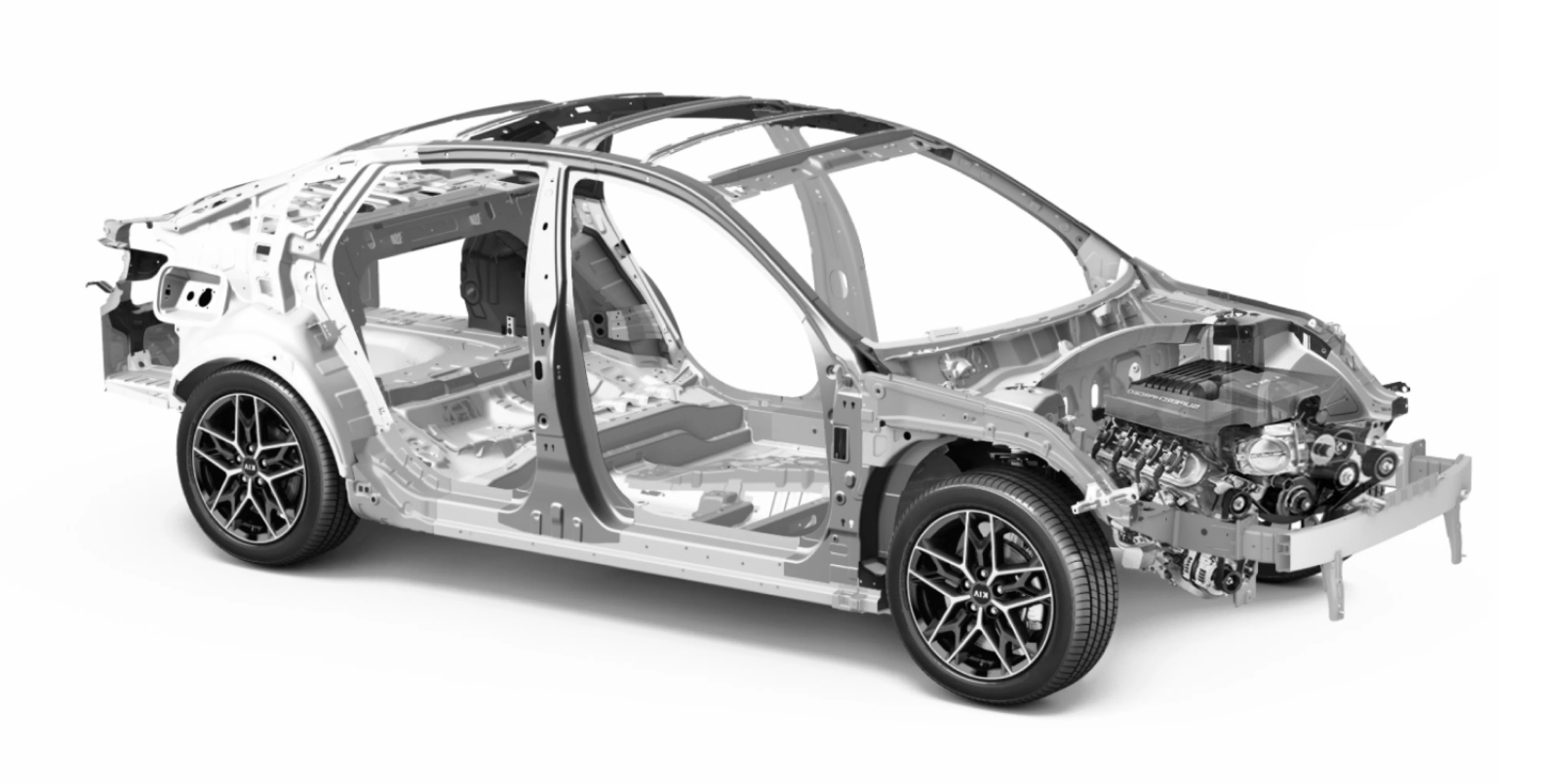 KIA Car Chassis Structure